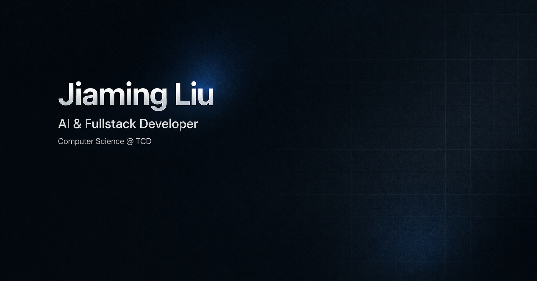 Jiaming Liu — CS Student & Developer